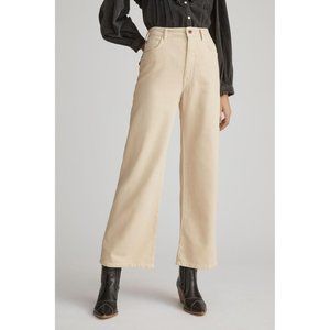 NWT Anthropologie Pilcro Size 29 Wide Leg High Rise Khaki Pants with Pocket